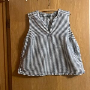 Eddie Bauer Sleeveless Blouse Sz XL